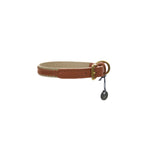 Mungo & Maud Luxury Dog & Cat Outfitters Bonbon Leather Dog Collar Brown
