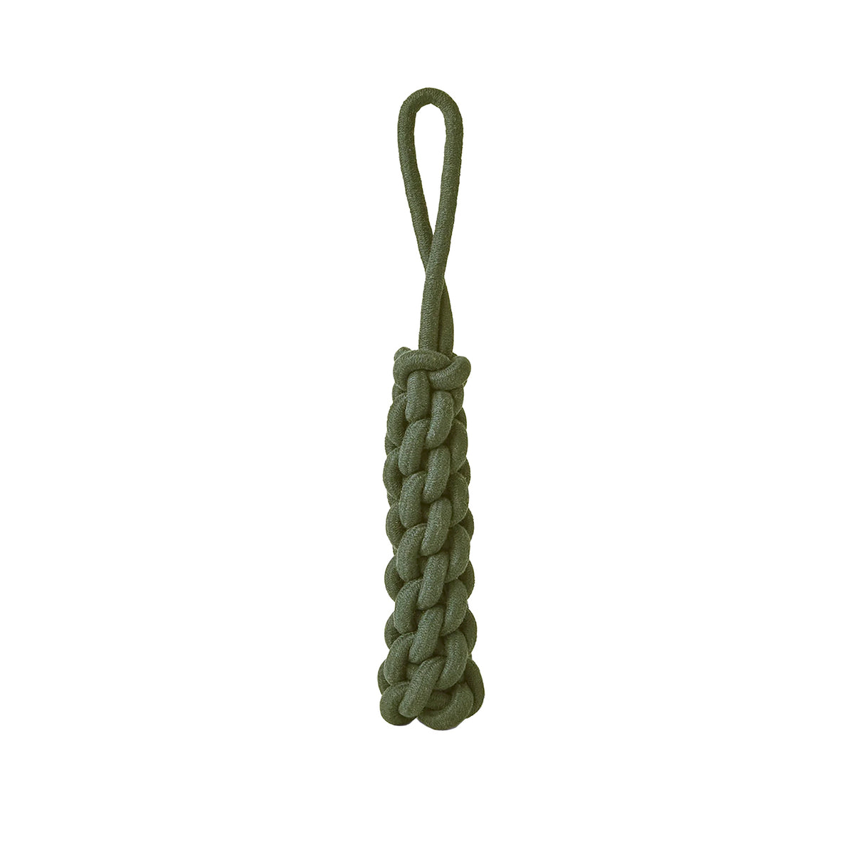 Tuggig Rope Tugger Rope Knot Dog Toy Olive | Mungo & Maud