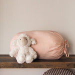 Mungo & Maud Luxury Dog & Cat Outfitters Canoe Dog Bed Pink Lettice the Lamb Dog Toy