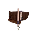 Mungo & Maud Luxury Dog & Cat Outfitters Baseball Cotton Suede Dog Collar Beige Grey