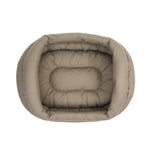 Mungo & Maud Luxury Dog & Cat Outfitters Canoe Dog Bed Brown