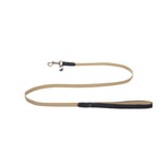 Mungo & Maud Luxury Dog & Cat Outfitters Baseball Cotton Suede Dog Lead Beige Blue