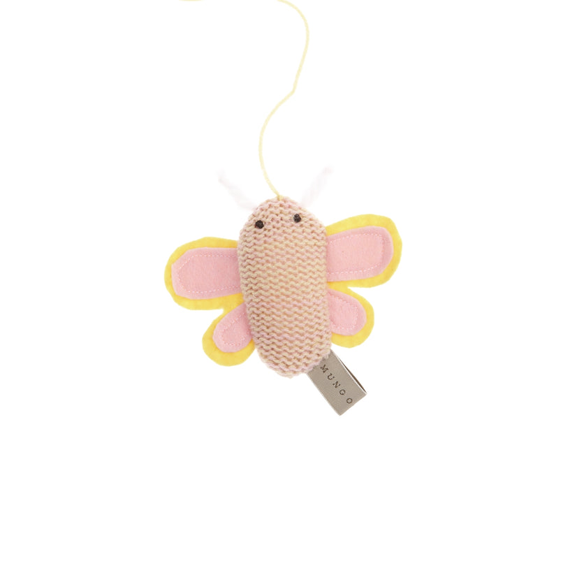 Knitted Butterfly Cat Toy