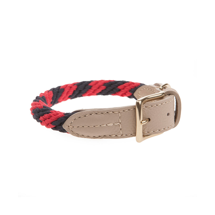 Rock Candy Rope Dog Collar
